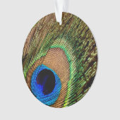 Retro Peacock Ornament (Vorderseite)