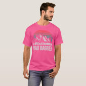 Retro Peak Bagger Peak Bagging Wandern T-Shirt (Vorne ganz)