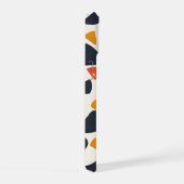 Retro Pebble Mosaic iPhone 15 Hülle (Rechte Seite)