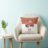 Retro Pedal-Auto-Baby-Geschenke des Socken-Affe-w Kissen (Stuhl )