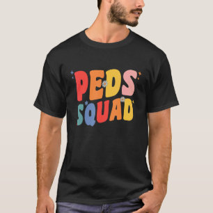 Retro Peds Pädiatrische Krankenpflege Peds Pedi T-Shirt