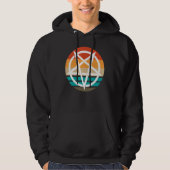 Retro Pentagram Devil 666 Hoodie (Vorderseite)
