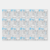 Retro Personalisiert City Gebäude Niedlich handGez Geschenkpapier Set (Vorderseite)