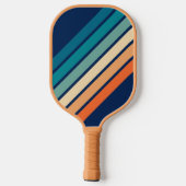 Retro Personalisiert Name Pickleball Paddle (Rückseite)