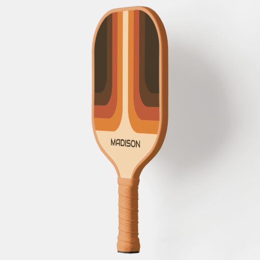 Retro Personalisiert Pickleball Schläger (Links)
