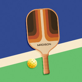 Retro Personalisiert Pickleball Schläger