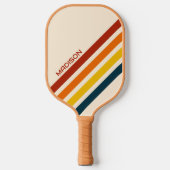 Retro Personalisiert Pickleball Schläger (Vorderseite)
