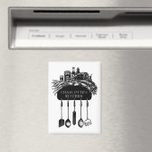 Retro personalisierte Küche Magnet (In Situ (Geschirrspüler))