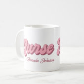 Retro Personalisierte Tasse (Vorderseite Links)