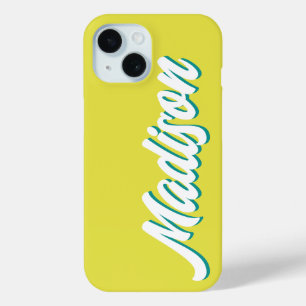 Retro-Personalisierter Name Personalisiertes Vinta Case-Mate iPhone Hülle