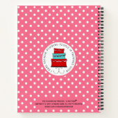 Retro Personalisiertes Rezept Buch (Rückseite)