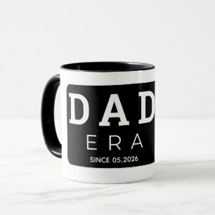 Retro personalisiertes Vatergeschenk Est 2026 Best Tasse