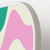 Retro Personalized Name Pickleball Paddle (Linke Seite)