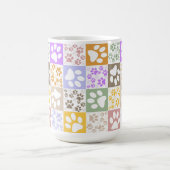 Retro Pet Checked Kaffeetasse (Mittel)