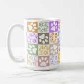 Retro Pet Checked Kaffeetasse (Links)