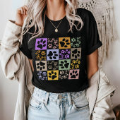 Retro Pet Checked T-Shirt