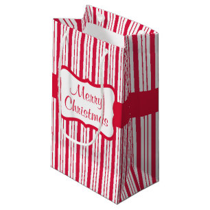 Retro-Pfefferminzbonbon-Weihnachtsgeschenktüte Kleine Geschenktüte