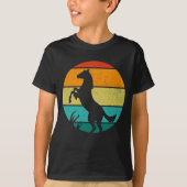Retro-Pferd T-Shirt (Vorderseite)