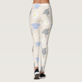 Retro Pfirsich Abschluss Leggings (Rückseite)