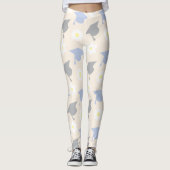 Retro Pfirsich Abschluss Leggings (Vorderseite)