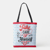 Retro Pflege Tasche (Rückseite)