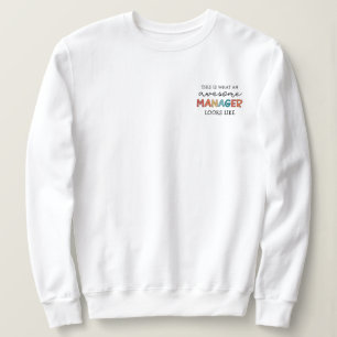 Retro Phantastisch Manager Funny Sweatshirt