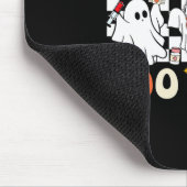 Retro Pharmacy Boo Crew Ghost Pharmaceuticals Tech Mousepad (Ecke)