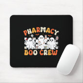 Retro Pharmacy Boo Crew Ghost Pharmaceuticals Tech Mousepad (Mit Mouse)