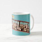 Retro Philadelphia Begrüßung Tasse (VorderseiteRechts)
