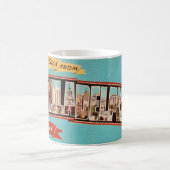 Retro Philadelphia Begrüßung Tasse (Mittel)