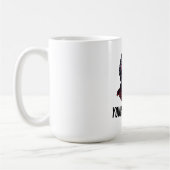 Retro Philosopher Bust - Benutzerdefinierter Text Kaffeetasse (Links)
