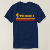 Retro Phoenix Arizona  T-Shirt (Design vorne)