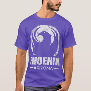 Retro Phoenix Arizona Vintage Fade Flagge T-Shirt