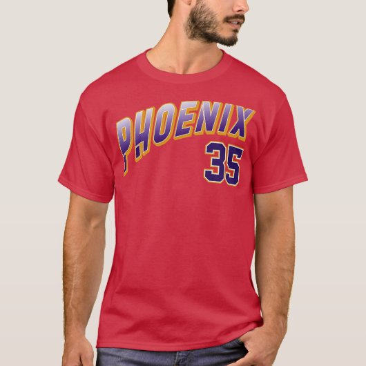 Retro Phoenix Nummer T-Shirt (Vorderseite)
