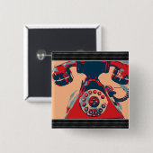 Retro Phone Button (Vorne & Hinten)