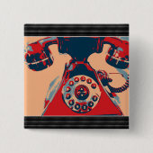 Retro Phone Button (Vorderseite)