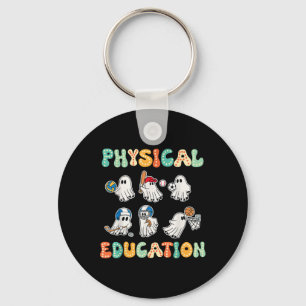 Retro Physical Bildung Halloween Ghosts Geschenk f Schlüsselanhänger