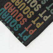 Retro Physical Therapy PT Squad Therapist Idee  Fleecedecke (Ecke)