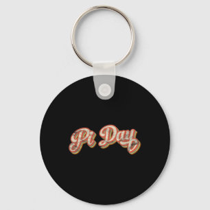 Retro Pi-Tag-Text-Geschenk Vintage-Mathematiklehre Schlüsselanhänger