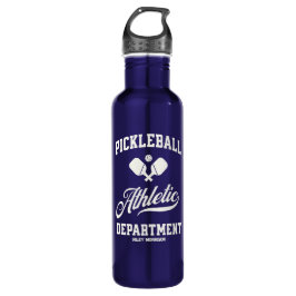 Retro Pickleball Athletic Department Custom Edelstahlflasche