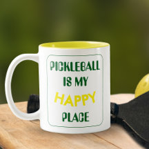 Retro Pickleball Ist Mein Glücklicher Ort Vintage