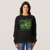 Retro  Pickleball Mama Player Cute Pickle Ball Sweatshirt (Vorne ganz)