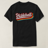 Retro Pickleball Paddleball Pickle Ball Liebhaber  T-Shirt (Design vorne)