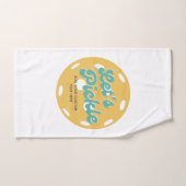 Retro Pickleball Personalisiert schwitzen lassen Handtuch (Handtuch)