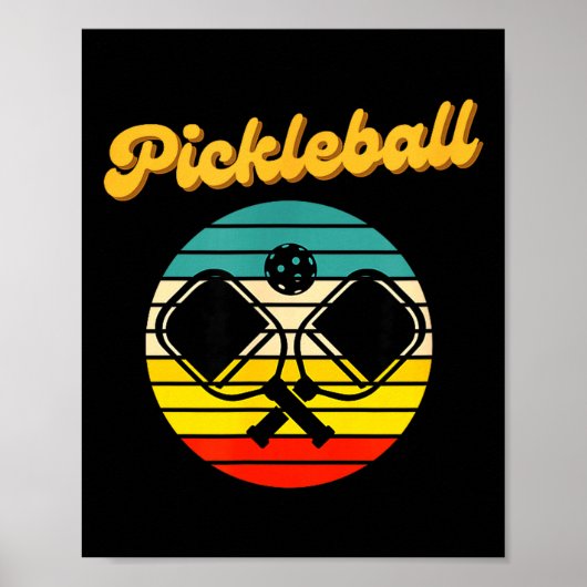 Retro-Pickleball Poster (Vorne)