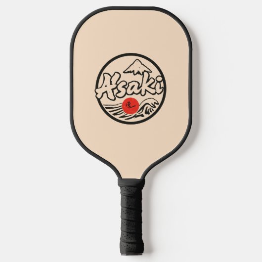 Retro Pickleball Schläger (Vorderseite)