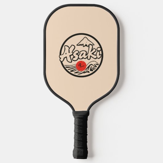 Retro Pickleball Schläger (Rückseite)