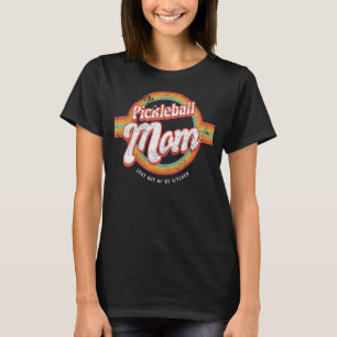 Retro Pickleball Team Kleidung Muttertag Pickl T-Shirt
