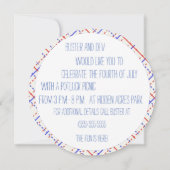 Retro Pie Party Einladung (Rückseite)