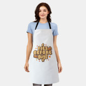 Retro Pies vor Typ Funny Erntedank Pies Schürze (Getragen)